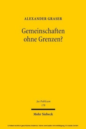 Gemeinschaften ohne Grenzen?