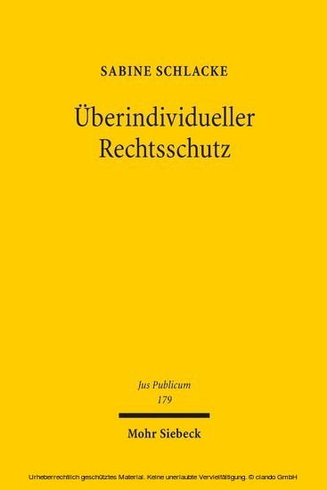 Überindividueller Rechtsschutz main product photo
