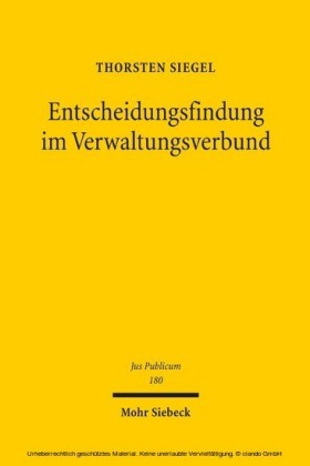 Entscheidungsfindung im Verwaltungsverbund