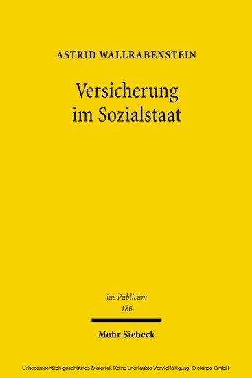 Versicherung im Sozialstaat main product photo