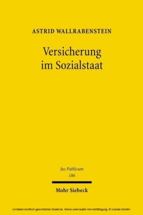 Versicherung im Sozialstaat