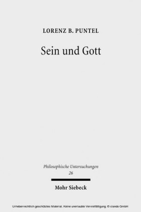 Sein und Gott