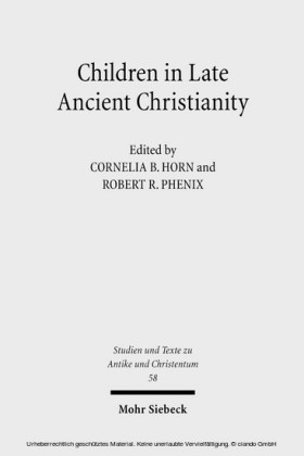Children in Late Ancient Christianity