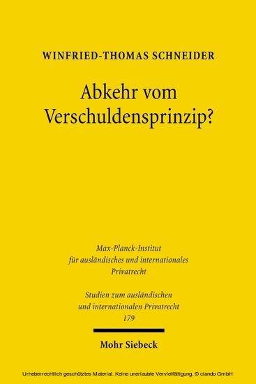 Abkehr vom Verschuldensprinzip? main product photo