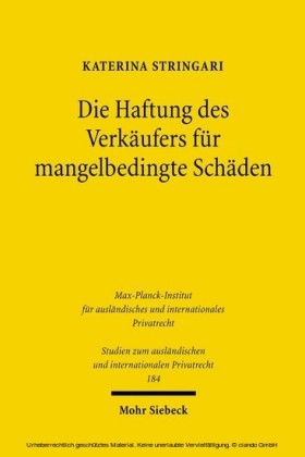 Die Haftung des Verkäufers für mangelbedingte Schäden