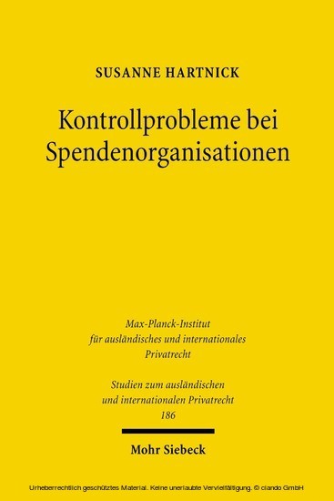 Kontrollprobleme bei Spendenorganisationen main product photo