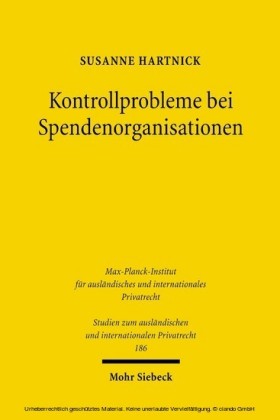 Kontrollprobleme bei Spendenorganisationen