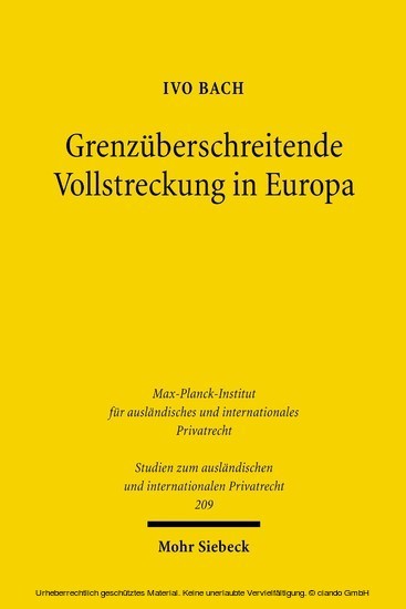 Grenzüberschreitende Vollstreckung in Europa main product photo