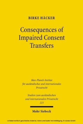 Consequences of Impaired Consent Transfers