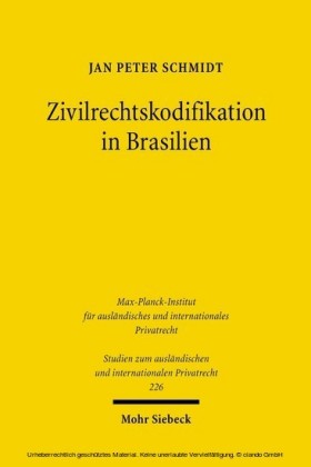 Zivilrechtskodifikation in Brasilien