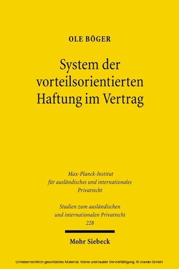 System der vorteilsorientierten Haftung im Vertrag main product photo