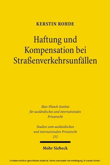 Haftung und Kompensation bei Straßenverkehrsunfällen main product photo