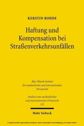 Haftung und Kompensation bei Straßenverkehrsunfällen