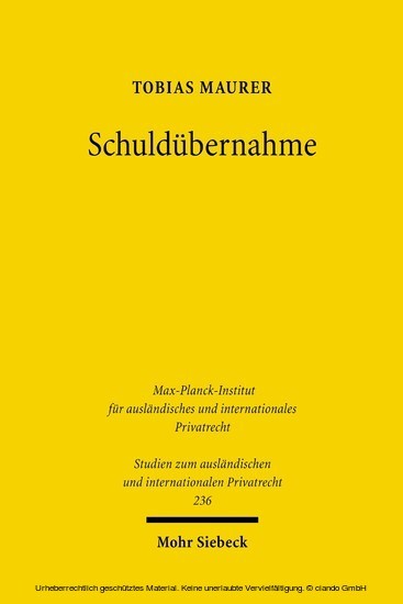 Schuldübernahme main product photo