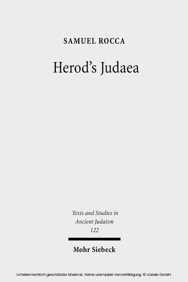 Herod's Judaea main product photo