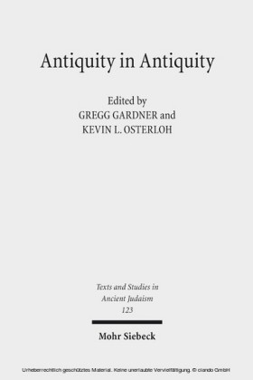 Antiquity in Antiquity
