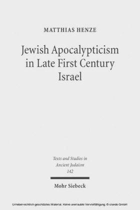 Jewish Apocalypticism in Late First Century Israel