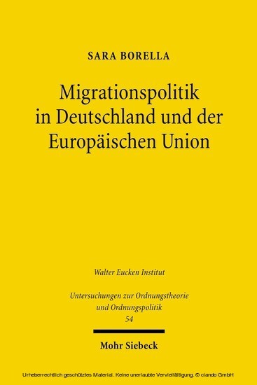 Migrationspolitik in Deutschland und der Europäischen Union main product photo