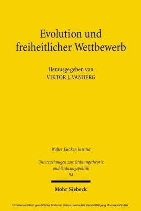 Evolution und freiheitlicher Wettbewerb