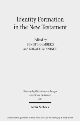 Identity Formation in the New Testament