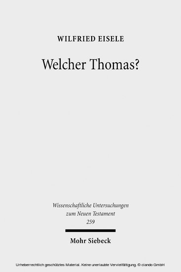 Welcher Thomas? main product photo