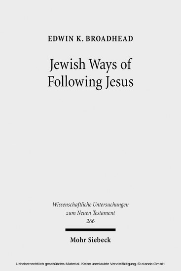 Jewish Ways of Following Jesus main product photo