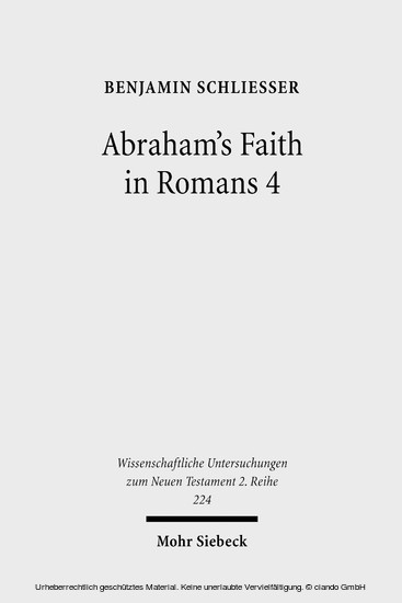 Abraham's Faith in Romans 4 main product photo