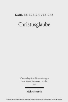 Christusglaube