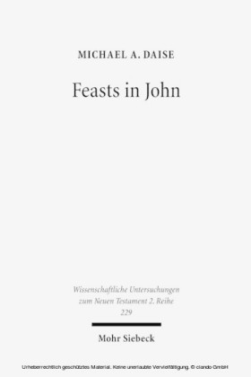 Feasts in John