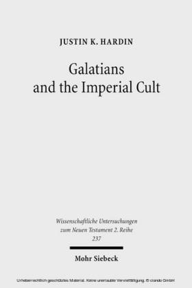 Galatians and the Imperial Cult