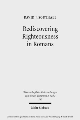 Rediscovering Righteousness in Romans