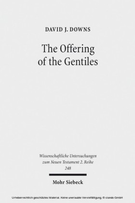 The Offering of the Gentiles