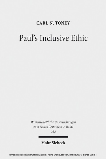 Paul's Inclusive Ethic main product photo