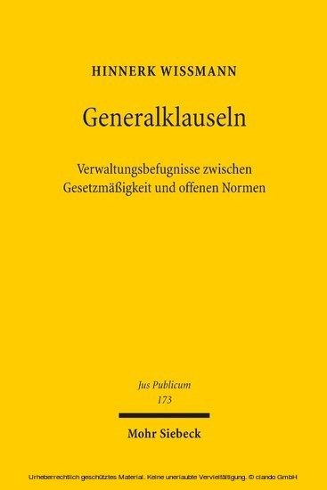 Generalklauseln main product photo
