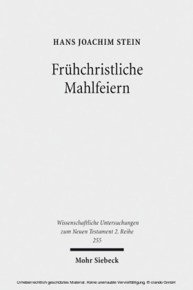 Frühchristliche Mahlfeiern