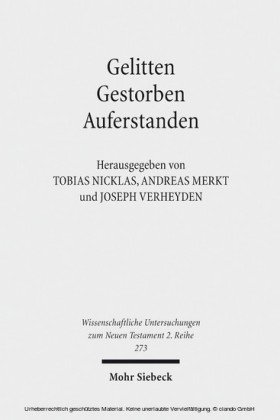 Gelitten - Gestorben - Auferstanden