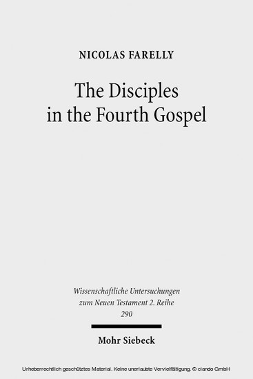 The Disciples in the Fourth Gospel main product photo