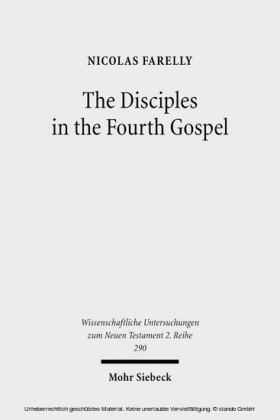 The Disciples in the Fourth Gospel