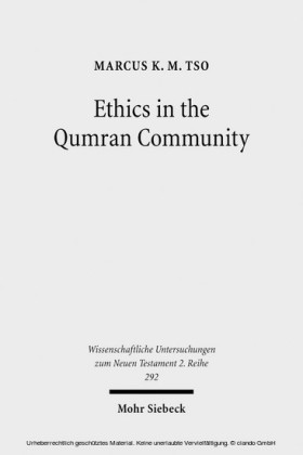 Ethics in the Qumran Community