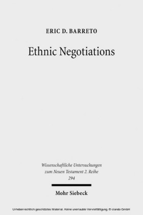 Ethnic Negotiations