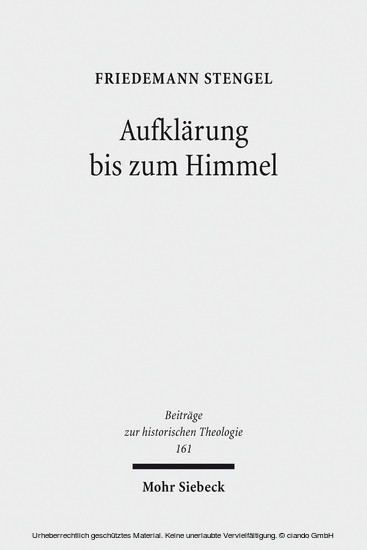 Aufklärung bis zum Himmel main product photo
