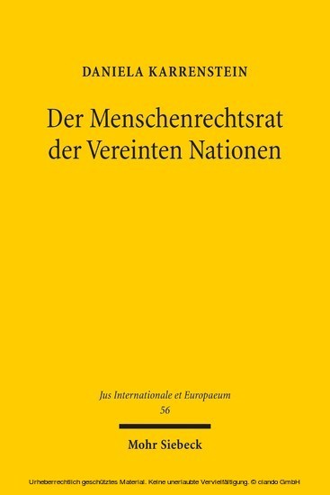 Der Menschenrechtsrat der Vereinten Nationen main product photo