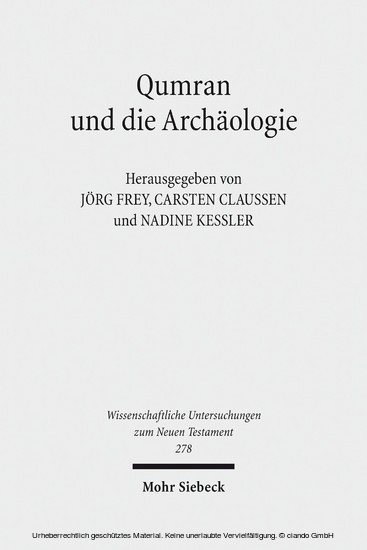 Qumran und die Archäologie main product photo