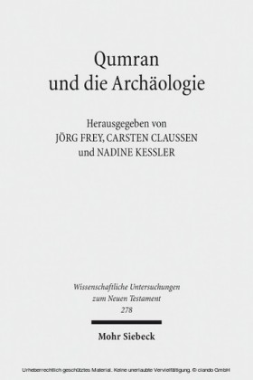 Qumran und die Archäologie