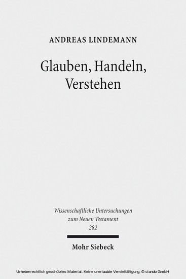 Glauben, Handeln, Verstehen main product photo