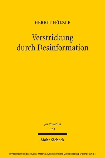 Verstrickung durch Desinformation main product photo