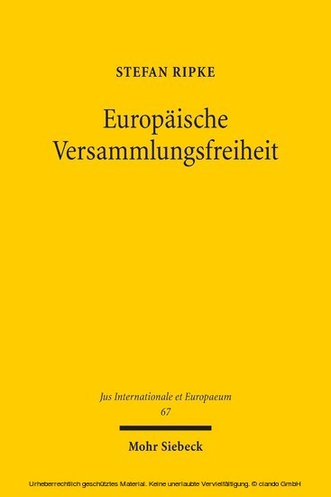 Europäische Versammlungsfreiheit main product photo
