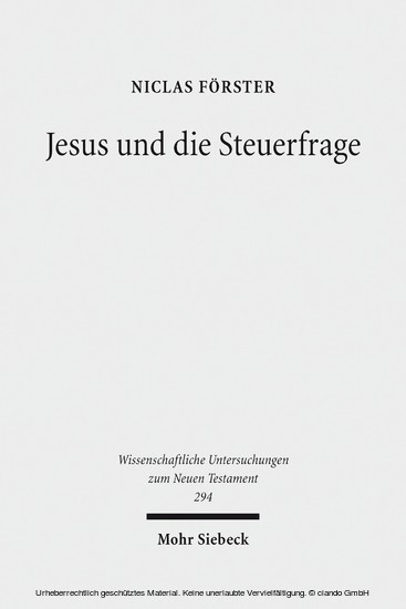 Jesus und die Steuerfrage main product photo