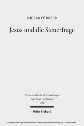 Jesus und die Steuerfrage