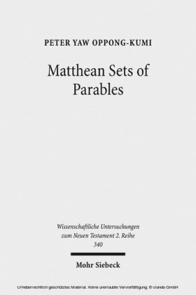 Matthean Sets of Parables